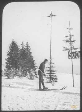 Pierre de Rozières au ski (Gérardmer)